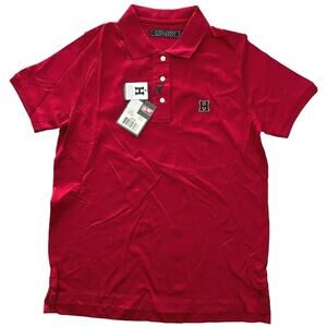 Harvard University Women's Deep Red Polo Colony Sportswear H Embroidered Large